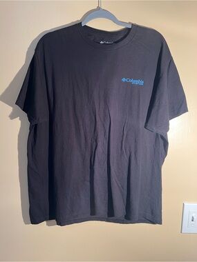 Men’s Columbia PFG Black Short Sleeve Graphic Tee Size XL